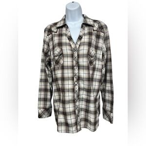 Allen B. By Allen Schwartz blingy top size XL